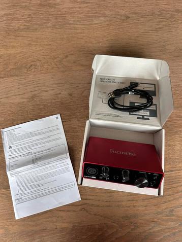 Focusrite SCRALETT SOLO 3RD GENERATION beschikbaar voor biedingen