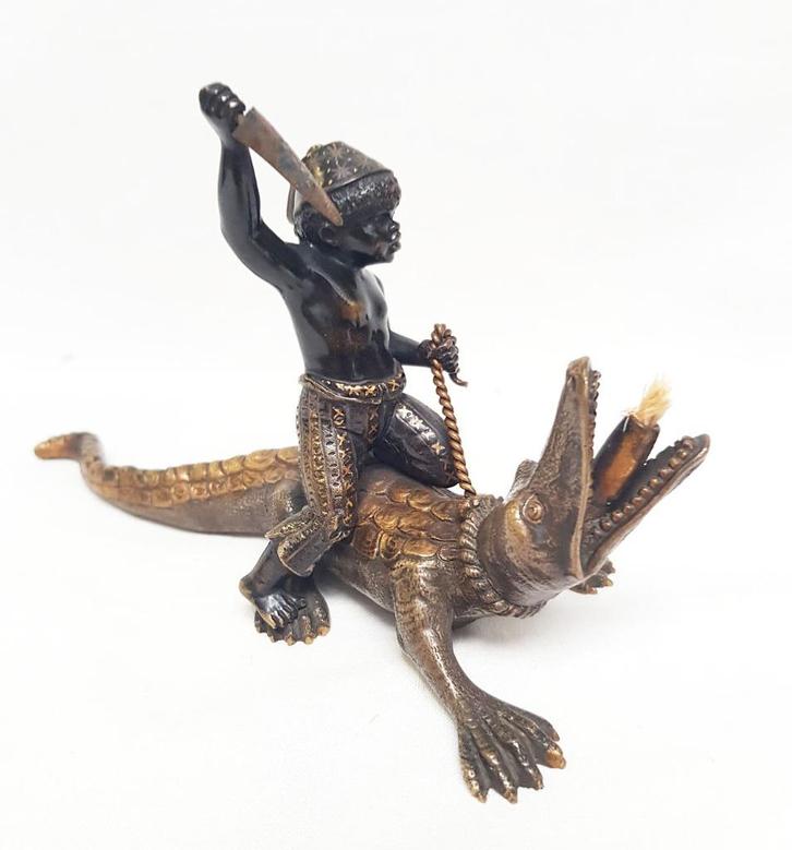 Weens brons Franz BERGMANN, Antiek en Kunst, Kunst | Beelden en Houtsnijwerken, Ophalen of Verzenden