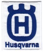 Husqvarna stoffen opstrijk patch embleem #2, Ophalen of Verzenden, Nieuw