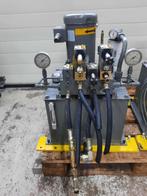 Hydrauliek unit met 40L tank compleet 380 volt moter 1,5kw, HSI, Ophalen of Verzenden, Zo goed als nieuw, USA