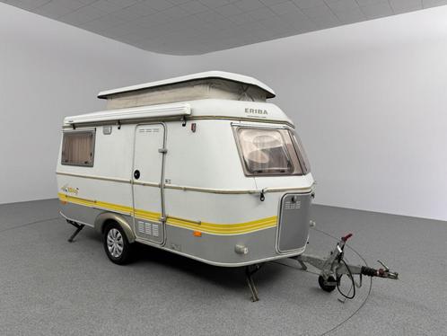 Eriba Touring Triton 418 Cassetteluifel ReDubbele dinette, Caravans en Kamperen, Caravans, Bedrijf, Overige, Eriba, 4 tot 5 meter