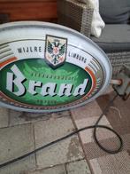 Brand Bier Reclamebord, Verzamelen, Merken en Reclamevoorwerpen, Ophalen, Gebruikt, Reclamebord