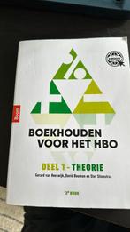 Boekhouden voor het hbo deel 1. Theorieboek, Boeken, Gerard van Heeswijk, Overige niveaus, Nederlands, Ophalen of Verzenden