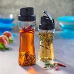 Tupperware Oliefles|Clear Dispenser Set 570 ml + 770 ml Nw, Huis en Inrichting, Keuken | Tupperware, Ophalen of Verzenden, Nieuw
