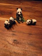 Schleich Panda Familie - 1 Groot, 3 Jongen, Ophalen of Verzenden, Zo goed als nieuw, Dier