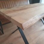 boomstamtafels boomstam eettafel uniek uit 1 stuk masief hou, Ophalen, 200 cm of meer, Zo goed als nieuw, Vijf personen of meer