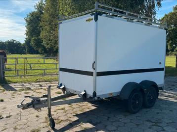 Humbaur dichte aanhanger verhuiswagen roofreck beschikbaar voor biedingen