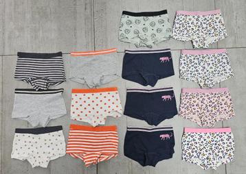 Hema boxershorts (14x), maat 122/128 beschikbaar voor biedingen