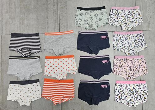 Hema boxershorts (14x), maat 122/128, Kinderen en Baby's, Kinderkleding | Maat 122, Zo goed als nieuw, Meisje, Nacht- of Onderkleding