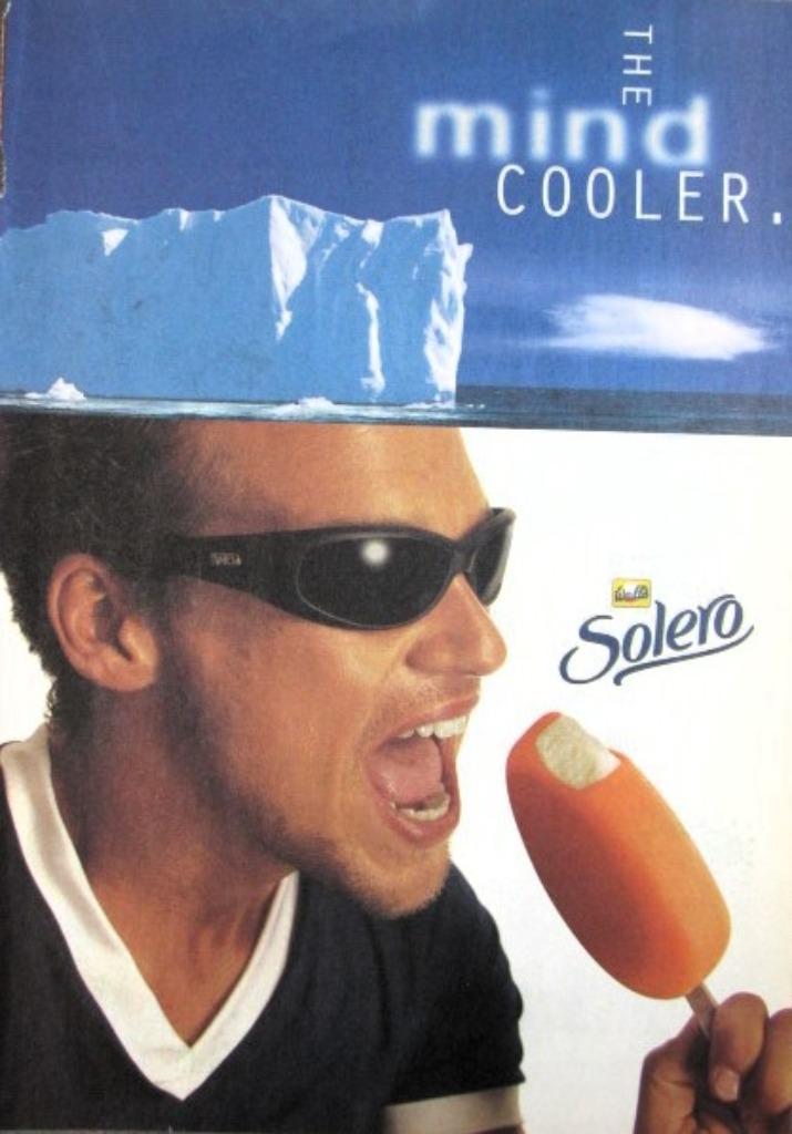 3 vintage advertenties reclames ijs 96-00 Calippo Magnum, Verzamelen, Merken en Reclamevoorwerpen, Gebruikt, Overige typen, Verzenden