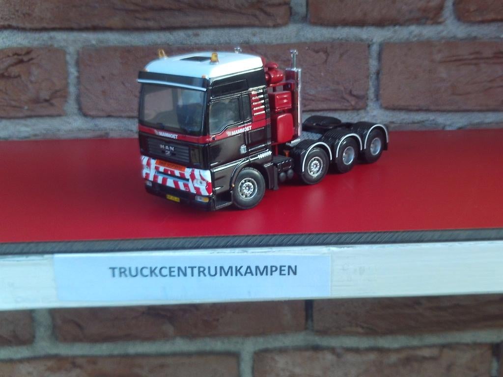 Lion  Toys  Man  8 x 4  van  Mammoet., Ophalen of Verzenden, Zo goed als nieuw, Bus of Vrachtwagen, Lion Toys