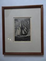 Ets zeilschip Willem Barendsz, Maarten Langbroek, Antiek en Kunst, Verzenden