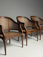 4x stoel vintage Faux Bamboo