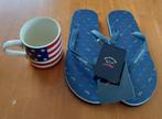 Paul & Shark slippers, Kleding | Heren, Schoenen, Verzenden, Nieuw, Blauw, Slippers
