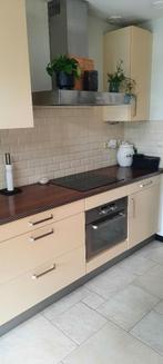 Brugman Keuken Schiedam - Crème kleur, Huis en Inrichting, Keuken | Complete keukens, Ophalen, Gebruikt, Dubbelwandige keuken