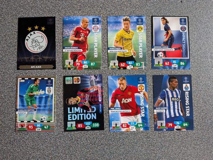 Panini Adrenalyn Champions League 2013-14, Hobby en Vrije tijd, Stickers en Plaatjes, Zo goed als nieuw, Plaatje, Verzenden