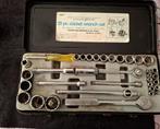 Kinzo dopsleutelset 35-delig, Doe-het-zelf en Verbouw, Gereedschap | Handgereedschap, Ophalen of Verzenden, Gebruikt