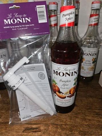 MONIN 70cl siroop Pumpkin Spice koffie coffee sirope beschikbaar voor biedingen