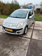 Nissan Pixo 1.0 50KW 5D 2011 Grijs, Auto's, Voorwielaandrijving, Stof, 200 kg, Origineel Nederlands