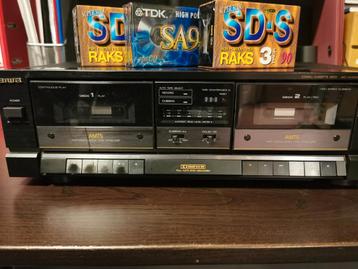 Aiwa dubbelcasettedeck  beschikbaar voor biedingen
