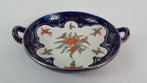 Gouda plateel Regina René schaaltjes, blauw kobalt. 2A7, Antiek en Kunst, Antiek | Keramiek en Aardewerk, Ophalen of Verzenden