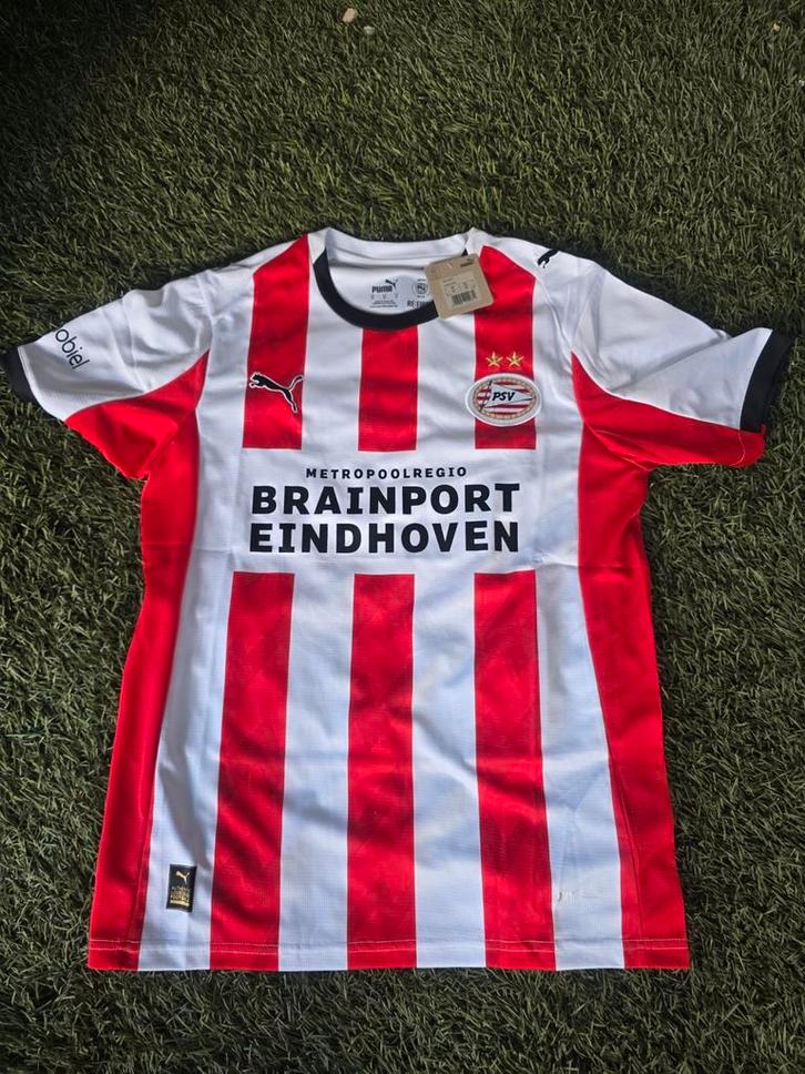 PSV Eindhoven Thuisshirt 2025/2026 Nieuw met kaartjes, Kleding | Heren, T-shirts, Nieuw, Rood, Ophalen of Verzenden