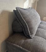 Grijze Stoffen Vloerkussen / Loungebank, Huis en Inrichting, Fauteuils, Ophalen, 100 tot 125 cm, Zo goed als nieuw, 100 tot 125 cm