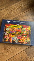 Bluebird puzzle flower market stall bloemen stalletje 1000, Ophalen of Verzenden, 500 t/m 1500 stukjes, Zo goed als nieuw, Legpuzzel