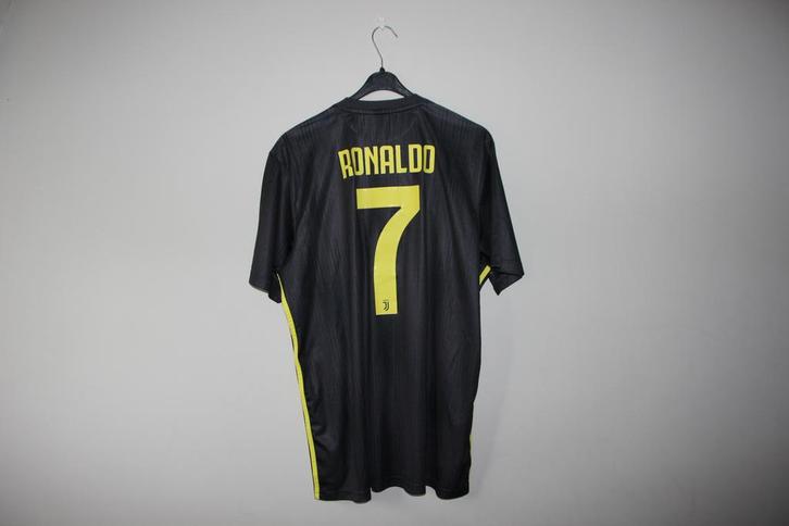 Authentiek Juventus FC Uit 2018/2019 Cristiano Ronaldo #7, Verzamelen, Sportartikelen en Voetbal, Gebruikt, Shirt, Buitenlandse clubs