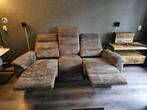 Bankstel drie persoons met twee sofa,s, Huis en Inrichting, Banken | Bankstellen, Relax, Gebruikt, Driepersoons, 75 tot 100 cm