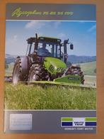 Folder Deutz Fahr Agroplus 75, 85, 95 en 100, Ophalen of Verzenden, Gelezen, Tractor en Landbouw