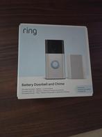 Ring videodeurbel met Chime, Huis en Inrichting, Deurbellen, Ophalen of Verzenden, Ingebouwde camera, Nieuw, Draadloos