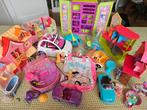 Polly Pocket - Heel veel huizen, auto's, assecoires, Ophalen of Verzenden, Gebruikt