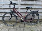 Sportiefe damesfiets 3x8 versnellingen, Fietsen en Brommers, Vering, Zo goed als nieuw, 47 tot 51 cm, 49 tot 53 cm