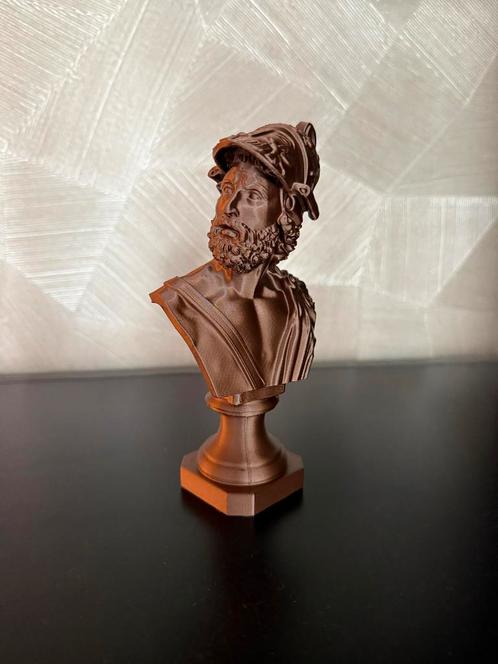 Ajax Beeld - Bronzen Metallic - 17cm, Antiek en Kunst, Kunst | Beelden en Houtsnijwerken, Ophalen of Verzenden