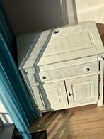 Antieke Secretaire Kast met Bureauklep, Ophalen