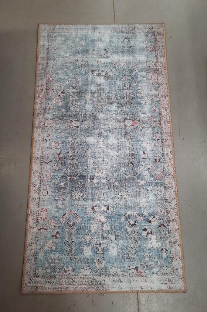 Leuk gekleurd vloerkleed loper Floor & More 80 x 150 cm, Huis en Inrichting, Stoffering | Tapijten en Kleden, Nieuw, 50 tot 100 cm