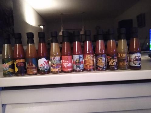 12 flesjes pittige tabasco varianten (onaangebroken), Diversen, Levensmiddelen, Ophalen of Verzenden