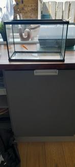 Aquarium/kweekbak met lamp, Ophalen, Zo goed als nieuw, Leeg aquarium