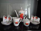Kinderservies met klaproos, Huis en Inrichting, Keuken | Servies, Gebruikt, Ophalen of Verzenden, Overige stijlen, Aardewerk