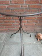 Tuintafel (mini), Tuin en Terras, Ophalen, Gebruikt, Rond, Aluminium