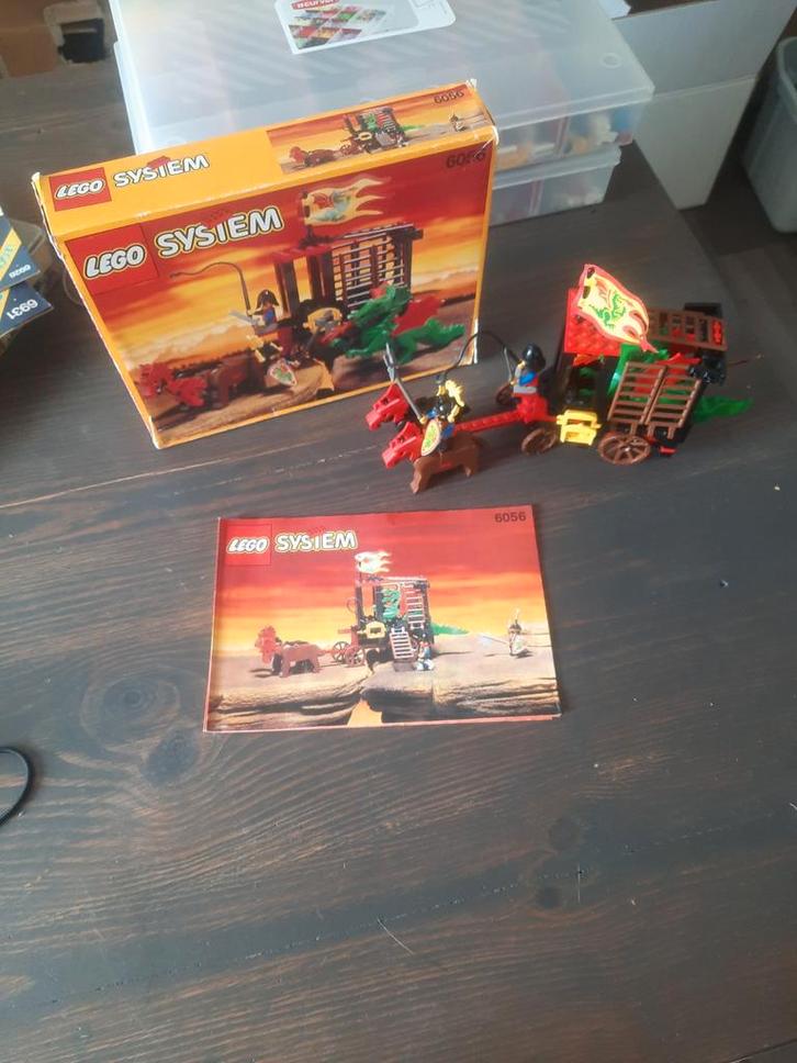 Lego Dragon Knights 6056 - Compleet met Doos & Boekje, Kinderen en Baby's, Speelgoed | Duplo en Lego, Zo goed als nieuw, Lego