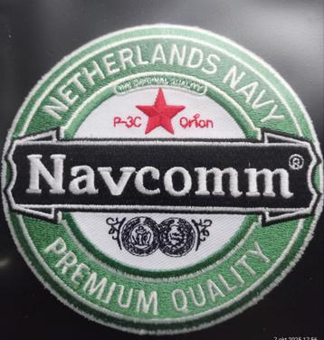 Nederlandse Marine Navcomm Embleem beschikbaar voor biedingen