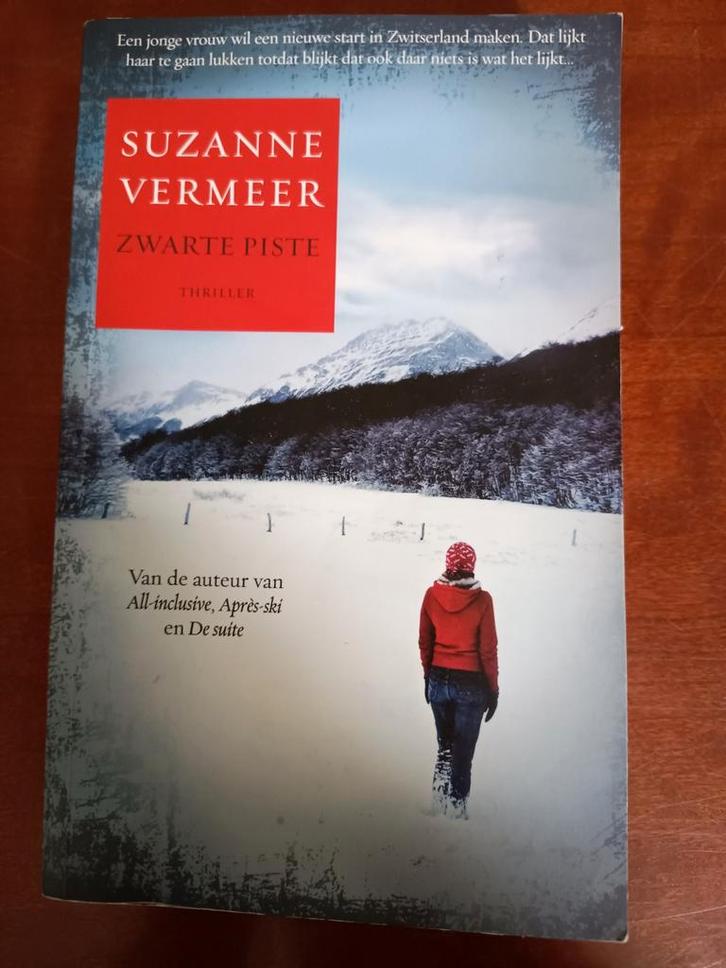Suzanne Vermeer - Zwarte piste, Boeken, Thrillers, Zo goed als nieuw, Ophalen of Verzenden