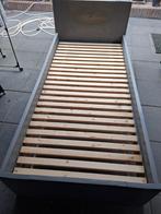 Ledikant van steigerhout, Ophalen, Gebruikt, 90 cm, Eenpersoons