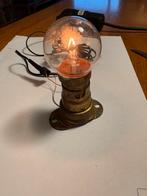 Antieke lamphouder bajonet met 12 Volt lamp, Ophalen of Verzenden, Gebruikt