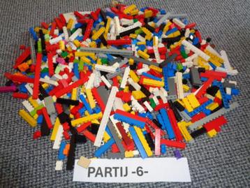 Partij 1000x Dunne Lego stenen gemengd (Meerdere sets)