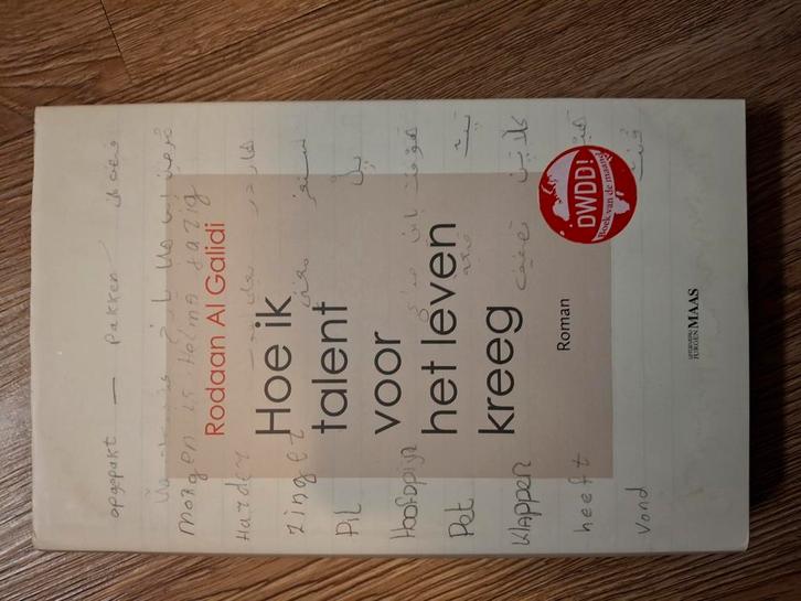 Rodaan Al Galidi - Hoe ik talent voor het leven kreeg, Boeken, Literatuur, Zo goed als nieuw, Ophalen of Verzenden