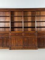 Bibliotheekkast boekenkast eiken antiek 360cm, Antiek en Kunst, Ophalen