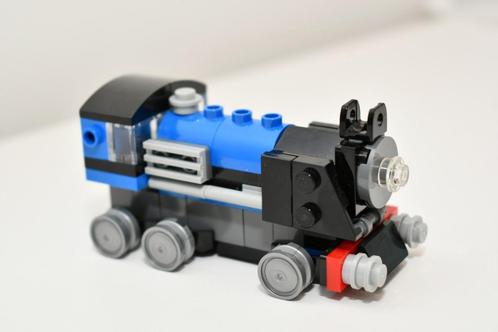 Lego Creator 3 in 1, Blauwe trein, compleet, Kinderen en Baby's, Speelgoed | Duplo en Lego, Zo goed als nieuw, Lego, Complete set